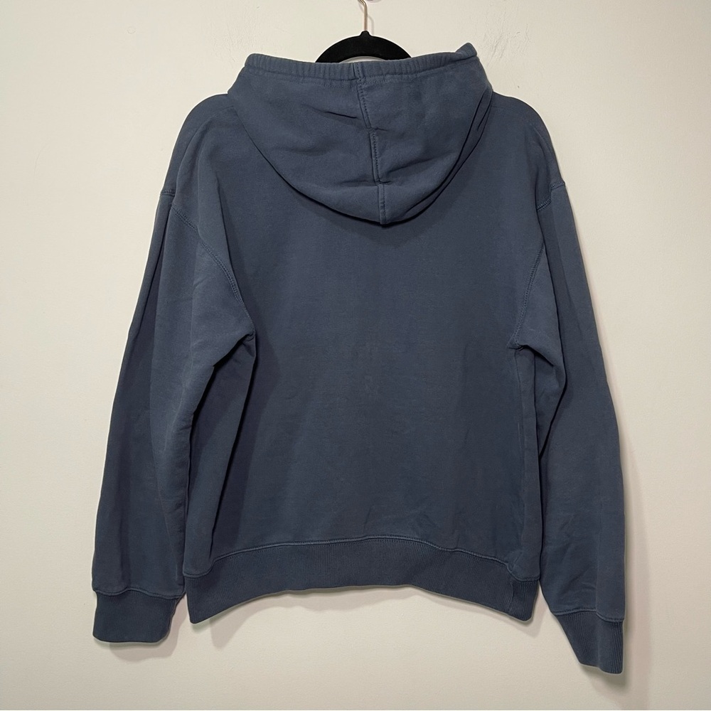 Outdoor Research Men’s Blue Logo Graphic Hoodie Size M – Organic Cotton Blend - Picture 7 of 9